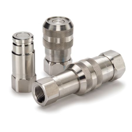 Picture for category Flat Face, Chemical Compatible Quick Couplings - FS Series