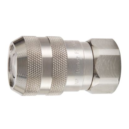 Picture of Flat Face, Chemical Compatible Quick Couplings - FS Series - FS-1001-16FB
