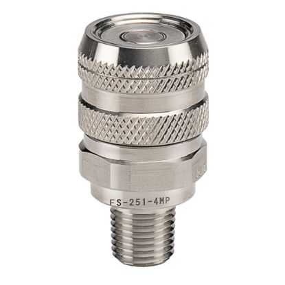 Picture of Flat Face, Chemical Compatible Quick Couplings - FS Series - FS-251-4MP