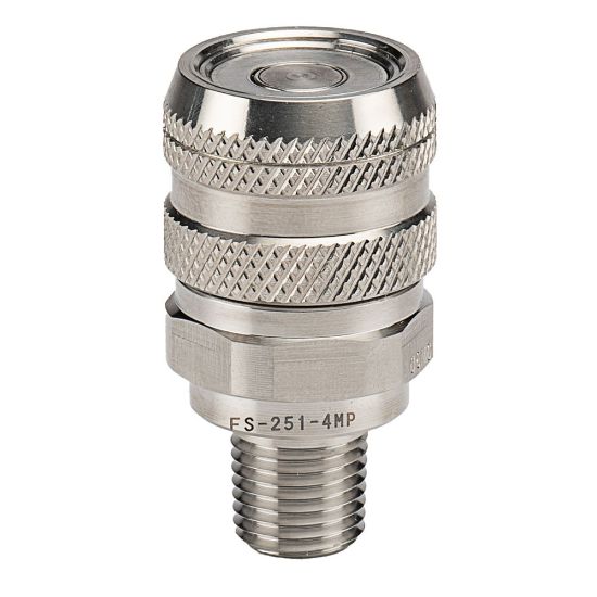 Picture of Flat Face, Chemical Compatible Quick Couplings - FS Series - FS-251-4MP