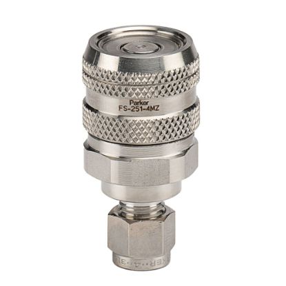 Picture of Flat Face, Chemical Compatible Quick Couplings - FS Series - FS-251-4MZ