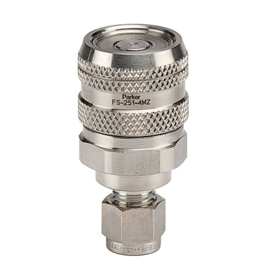 Picture of Flat Face, Chemical Compatible Quick Couplings - FS Series - FS-251-4MZ