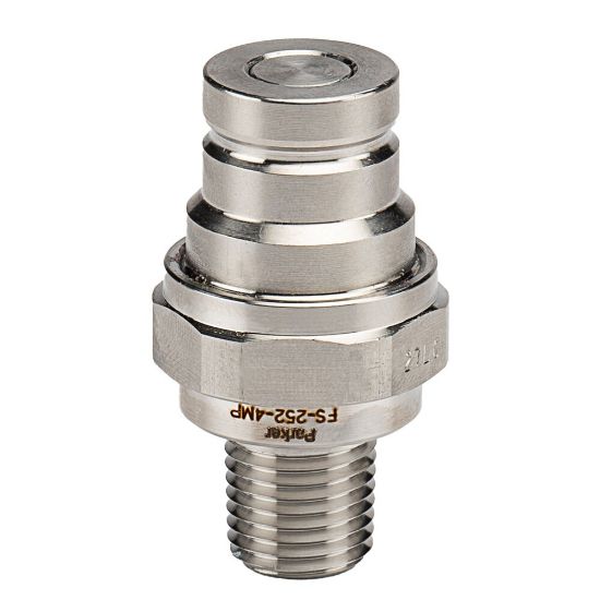 Picture of Flat Face, Chemical Compatible Quick Couplings - FS Series - FS-252-4MP