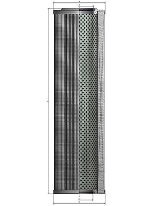 Picture of ParFit™ Interchange and Parker Replacement Element - G03732Q