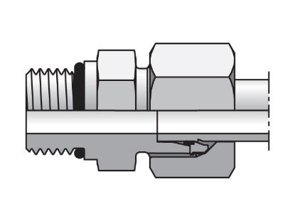 Picture of EO/EO-2 Straight, ISO 6149 Connector - GEO - GEO04ZLLM10x1CF