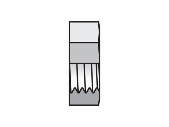 Picture of EO/EO-2 Bulkhead Locknut - GM - GM28LCFX