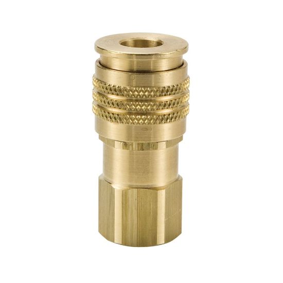 Picture of Push to Connect, Air Hose and Tool Quick Couplings (pneumatic, air) ARO 210 Interchange - HA Series Couplers - HA-251-4FP