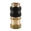 Picture of High Flow, Push to Connect, Air Tool Quick Couplings (pneumatic) Industrial Interchange - HF Series Couplers - HF-121-4FP