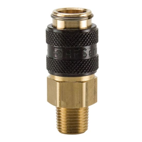 Picture of High Flow, Push to Connect, Air Tool Quick Couplings (pneumatic) Industrial Interchange - HF Series Couplers - HF-121-2MP