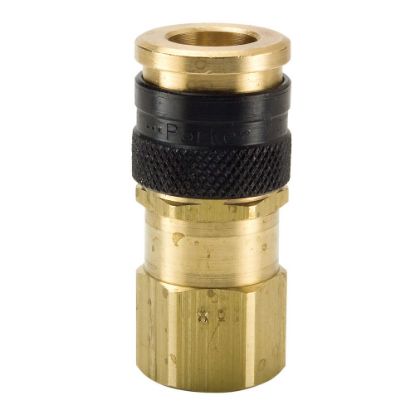 Picture of High Flow, Push to Connect, Air Tool Quick Couplings (pneumatic) Industrial Interchange - HF Series Couplers - HF-251-4FP