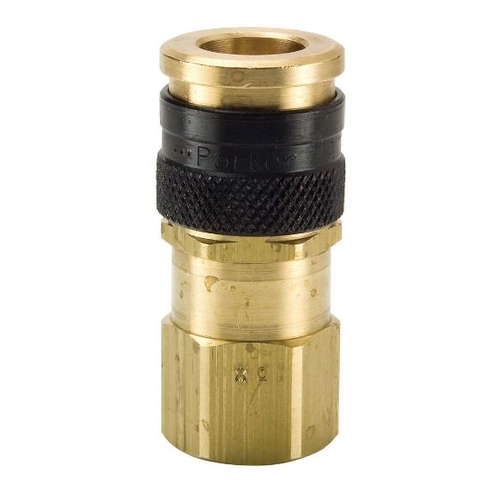 Picture of High Flow, Push to Connect, Air Tool Quick Couplings (pneumatic) Industrial Interchange - HF Series Couplers - HF-251-4FP