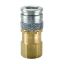 Picture of High Flow, Push to Connect, Air Tool Quick Couplings (pneumatic) Industrial Interchange - HF Series Couplers - HF-371-4FP-S