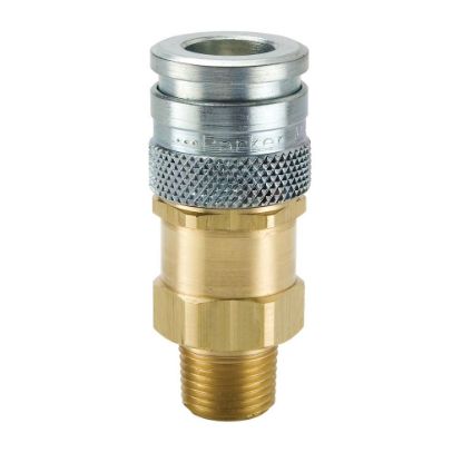 Picture of High Flow, Push to Connect, Air Tool Quick Couplings (pneumatic) Industrial Interchange - HF Series Couplers - HF-251-4MP-S