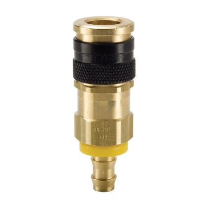 Picture of High Flow, Push to Connect, Air Tool Quick Couplings (pneumatic) Industrial Interchange - HF Series Couplers - HF-251-4PL
