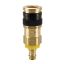 Picture of High Flow, Push to Connect, Air Tool Quick Couplings (pneumatic) Industrial Interchange - HF Series Couplers - HF-251-4PL