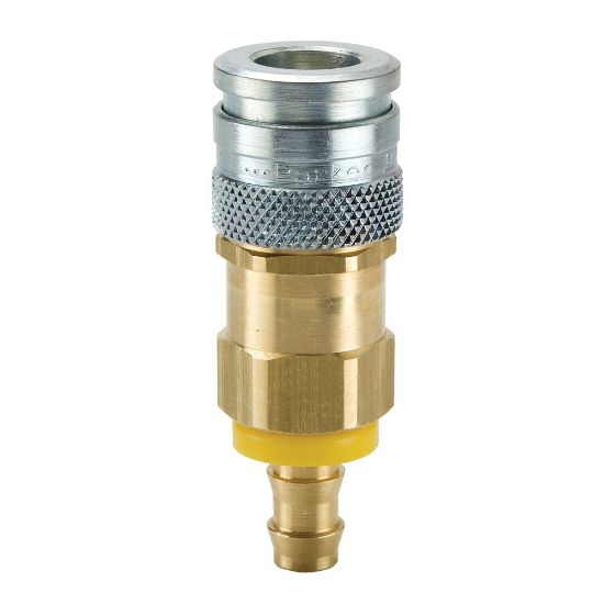 Picture of High Flow, Push to Connect, Air Tool Quick Couplings (pneumatic) Industrial Interchange - HF Series Couplers - HF-251-4PL-S