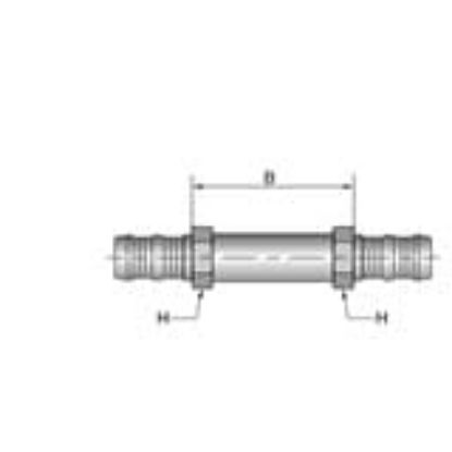 Picture of A/C Clip Air Conditioning Hose Fitting- 1A Series Fittings - HU1A-10-10