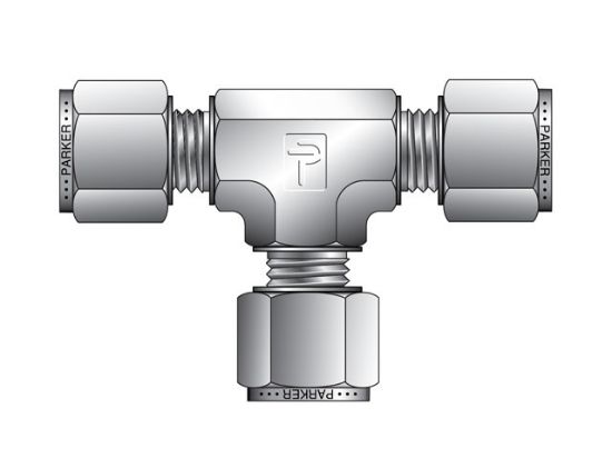 Picture of CPI Metric Tube Union Tee - JBZ - JBZ 10-10-10-B