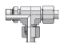 Picture of EO/EO-2 Tee, Adjustable Run - LEE-UNF - LEE18ZL11/16UNCF