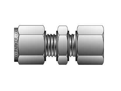 Picture of A-LOK Metric Tube NPT Female Bulkhead Connector - FBC - M10FBC1/4N-B