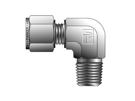 Picture for category A-LOK Metric Tube NPT Male Elbow - MSEL