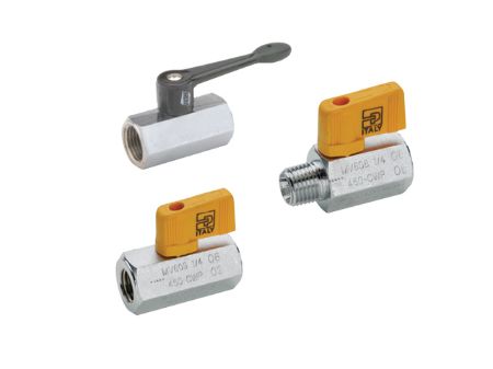 Picture for category Industrial Ball Valves - Chrome Plated Brass Ball Valves