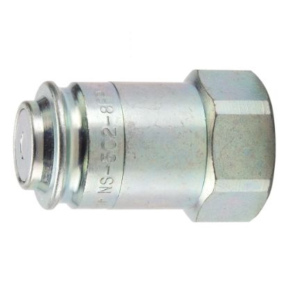 Picture of Non-Spill, Flat Face, Push to Connect Quick Couplings with Sleeve Lock  - NS Series - NS-1002-16FB