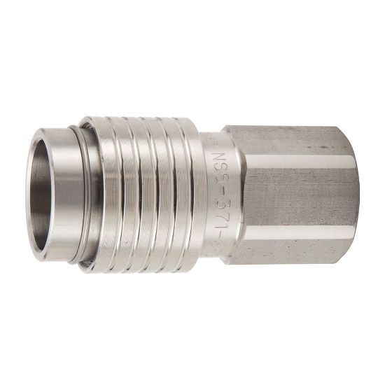 Picture of High Flow, Liquid Cooling, Flat Face Hydraulic Quick Connect Couplings  - NSS Series - NSS-501-10FO