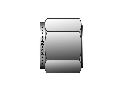 Picture of A-LOK Metric Tube Nut - NU - NUM10-S