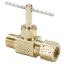 Picture of Brass Needle Valve, Low Pressure  - NV Series - NV106CA-4-4