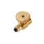 Picture of Brass Needle Valve, Low Pressure  - NV Series - NV311P-4-4