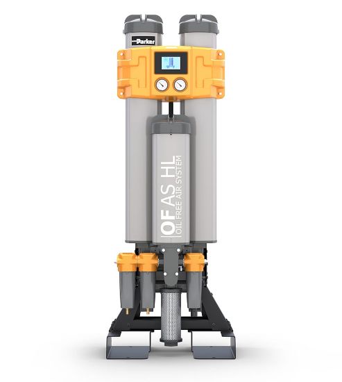 Picture of OFAS HL Medium Flow Oil Free Heatless Compressed Air Dryer System - OFASHL050-70G16AE