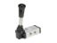 Picture of Viking Xtreme Series Manual/Mechanical Valve - 3-way 2-position Inline Perpendicular Lever - P2LCX313VV