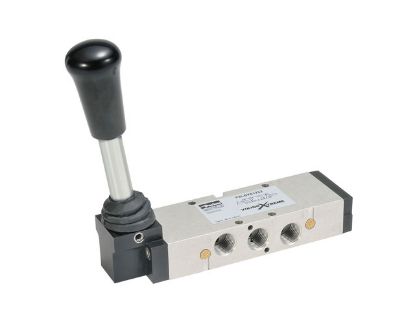 Picture of Viking Xtreme Series Manual/Mechanical Valve - 4-way 3-position Inline Perpendicular Lever - P2LAX61111