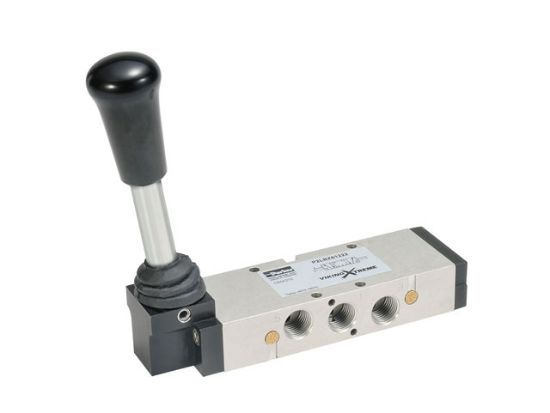 Picture of Viking Xtreme Series Manual/Mechanical Valve - 4-way 3-position Inline Perpendicular Lever - P2LAX61111