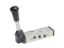 Picture of Viking Xtreme Series Manual/Mechanical Valve - 4-way 3-position Inline Perpendicular Lever - P2LAX61111
