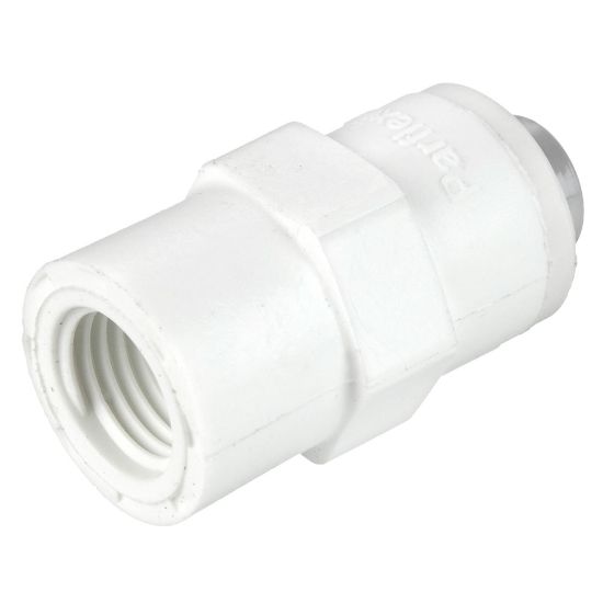 Picture of Push-to-Connect all plastic FDA compliant fitting, Parker TrueSeal - PP4FF4