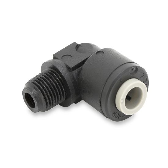 Picture of Push-to-Connect all plastic FDA compliant fitting, Parker TrueSeal - PPB4ME4-MG