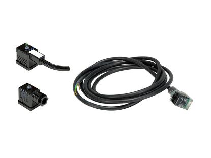 Picture of Solenoid Connector - 30mm Square 3-Pin – ISO 4400, DIN 43650A - PS2028BP