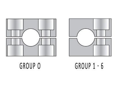Picture of Metric Standard Series RAN Clamp Halves - RAN108X