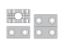 Picture of Metric Heavy Series RCP Clamp Halves - RCP470X