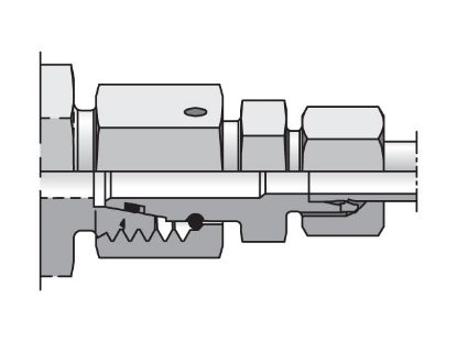 Picture of EO/EO-2 Straight Swivel, Tube End Reducer - RED - RED06L/04ZLLCF