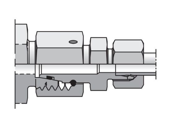 Picture of EO/EO-2 Straight Swivel, Tube End Reducer - RED - RED08/06LCF