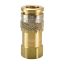 Picture of High Flow, Push to Connect, Air Tool & Breathing Air Quick Couplings (pneu) High Flow European Interchange - RF Series Couplers - RF-251-4FP