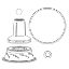 Picture of Replacement Parts and Kits  – Racor Turbine Series - RK 11-1939