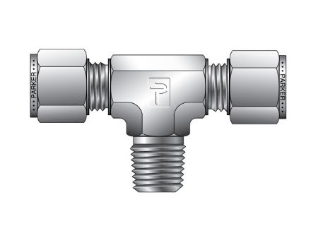 Picture for category CPI Metric Tube NPT Male Tee - SBZ