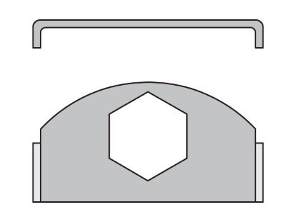 Picture of Metric Standard Series SBA Locking Plate - SBAX