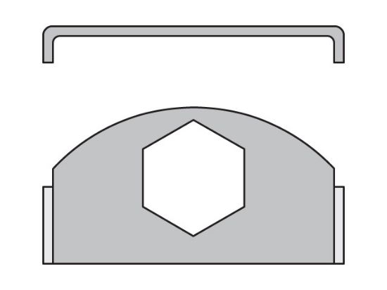 Picture of Metric Standard Series SBA Locking Plate - SBAX