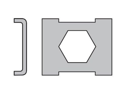 Picture of Metric Standard Twin Series SBB Locking Plate - SBB1X