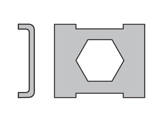 Picture of Metric Standard Twin Series SBB Locking Plate - SBB1X